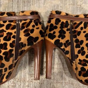 Tory Burch Shoes - Tory Burch Patricia hair-calf leopard booties Tory Burch Shoes - Tory Burch Patricia hair-calf leopard booties